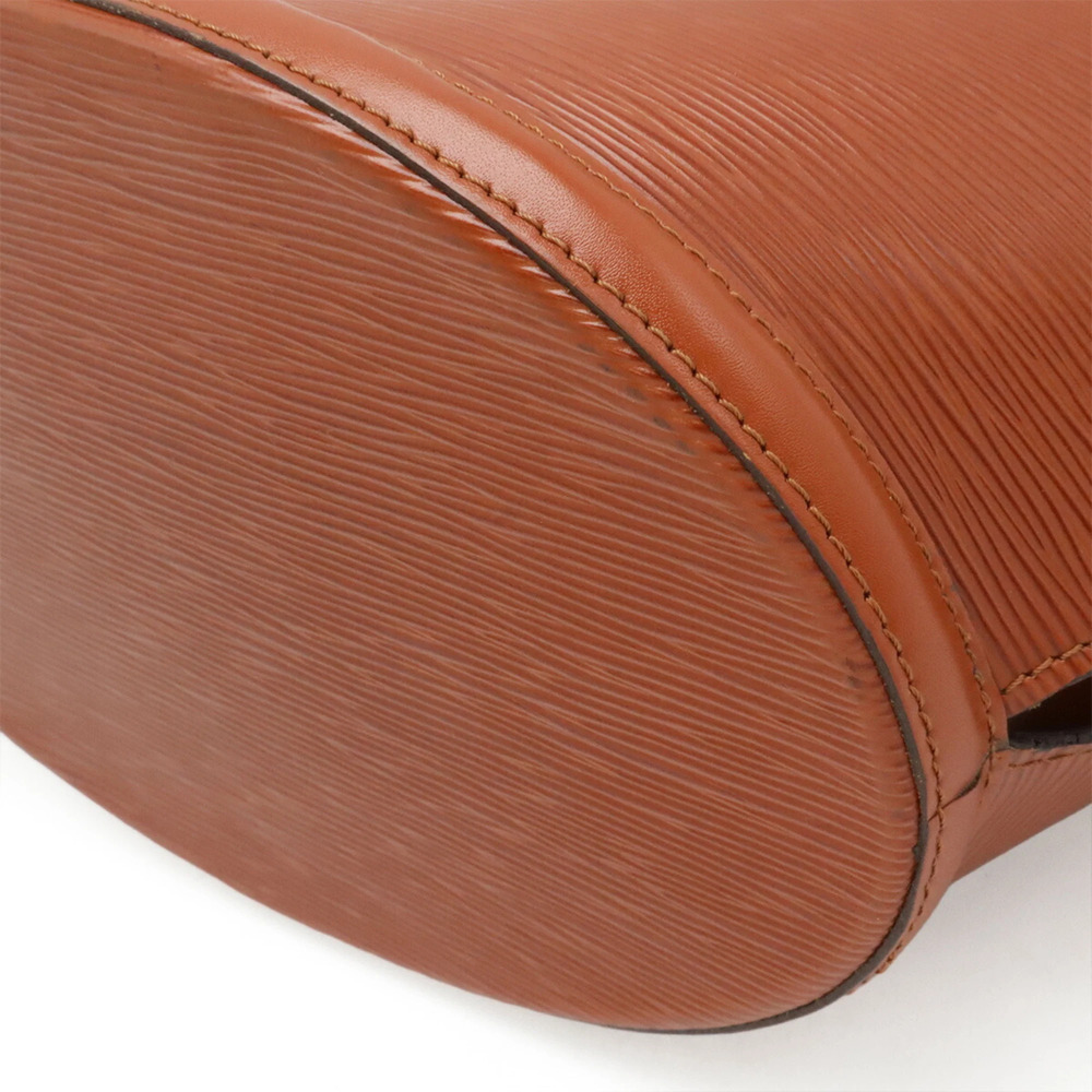 LOUIS VUITTON Brown Leather Tote Bag - Picture 4 of 10